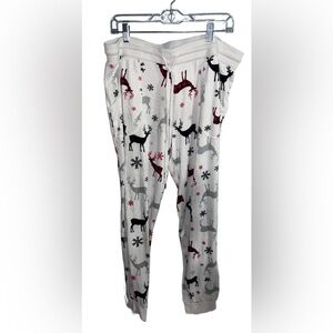 secret treasures-Reindeer christmas pajama pants